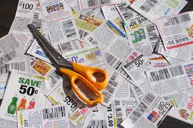save money clipping coupons